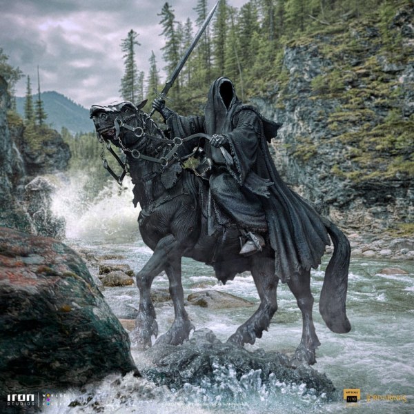 Nazgul op paard Deluxe Art Scale - The Lord of the Rings