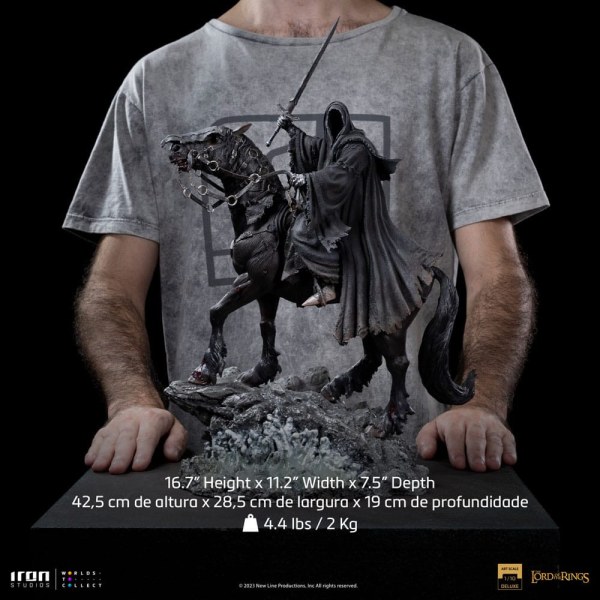 Nazgul op paard Deluxe Art Scale - The Lord of the Rings