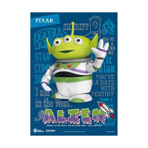 DISNEY PIXAR TOY STORY ALIEN COSPLAY BUZZ LIGHTNING - Dynamic Action Heroes