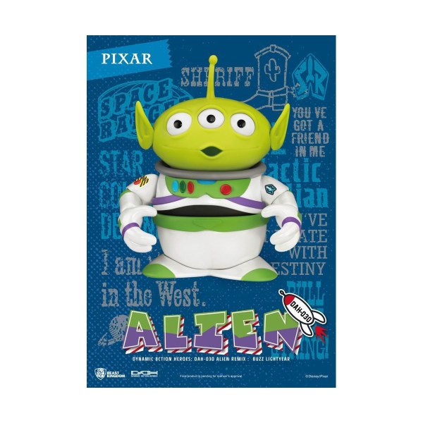 DISNEY PIXAR TOY STORY ALIEN COSPLAY BUZZ LIGHTNING - Dynamic Action Heroes