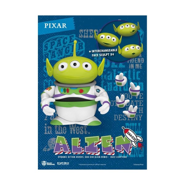 DISNEY PIXAR TOY STORY ALIEN COSPLAY BUZZ LIGHTNING - Dynamic Action Heroes