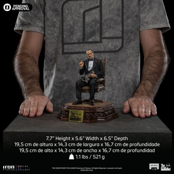 DON VITO CORLEONE ART SCALE - LE PARRAIN