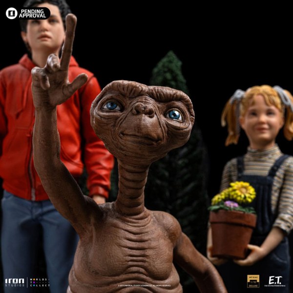 E.T. ELLIOT AND GERTIE ART SCALE - E.T. L'EXTRA-TERRESTRE
