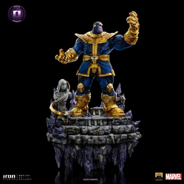 THANOS ART SCALE DELUXE - MARVEL INFINITY GAUNLET DIORAMA