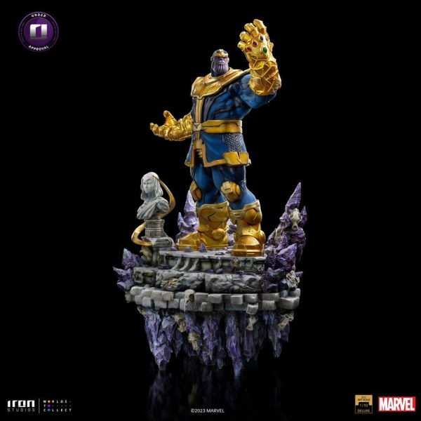 THANOS ART SCALE DELUXE - MARVEL INFINITY GAUNLET DIORAMA