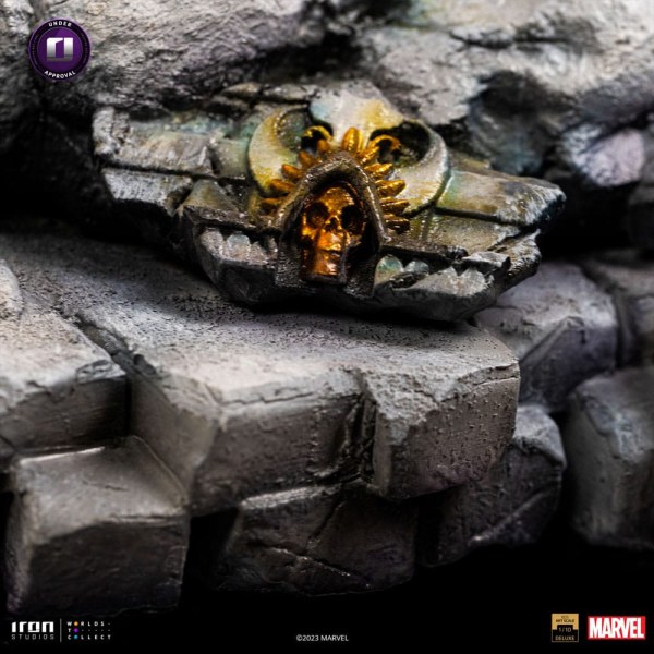THANOS ART SCALE DELUXE - MARVEL INFINITY GAUNLET DIORAMA