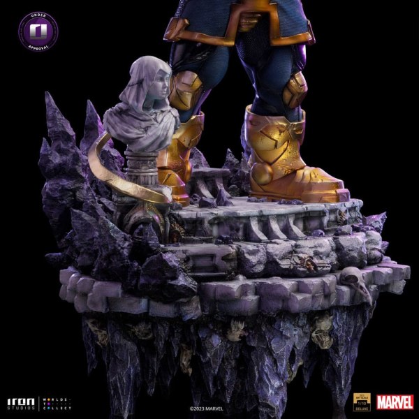 THANOS ART SCALE DELUXE - MARVEL INFINITY GAUNLET DIORAMA