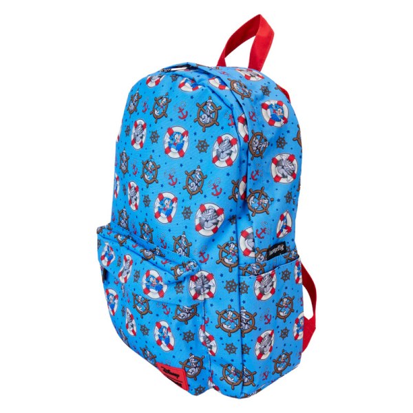 Donald Eend full-size nylon Rugzak met all-over print voor 90-jarig jubileum - DISNEY LOUNGEFLY