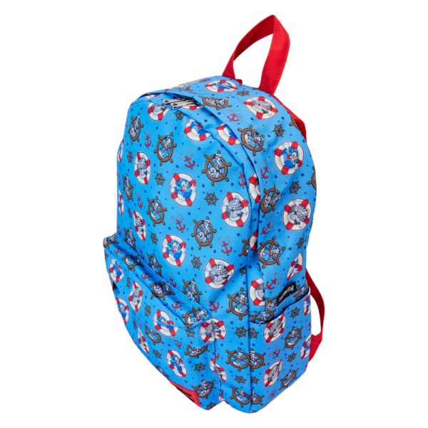 Donald Eend full-size nylon Rugzak met all-over print voor 90-jarig jubileum - DISNEY LOUNGEFLY