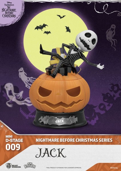 Nightmare Before Christmas beeldjes Mini Diorama Stage - Nightmare Before Christmas Disney