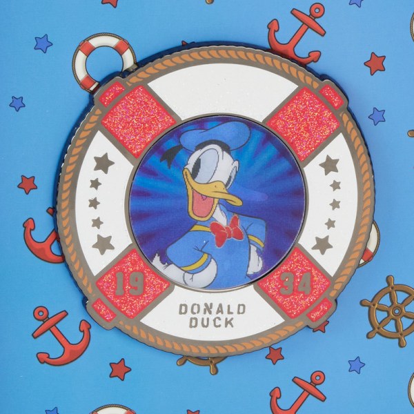 Lenticulaire verzamelspeld van 3" voor de 90e verjaardag van Donald Duck - DISNEY LOUNGEFLY