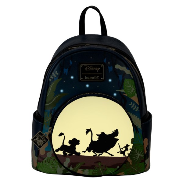 Hakuna Matata Silhouette Mini Rugzak The Lion King 30e verjaardag - DISNEY LOUNGEFLY