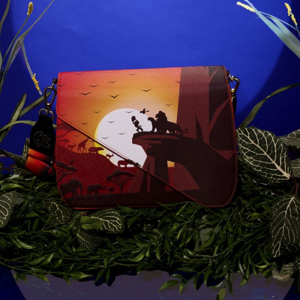Pride Rock Silhouet Schoudedtas The Lion King 30e verjaardag - DISNEY LOUNGEFLY