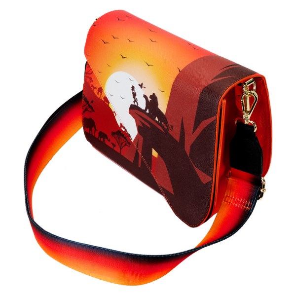 Pride Rock Silhouet Schoudedtas The Lion King 30e verjaardag - DISNEY LOUNGEFLY