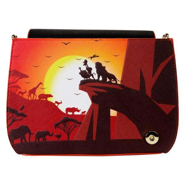 Pride Rock Silhouet Schoudedtas The Lion King 30e verjaardag - DISNEY LOUNGEFLY