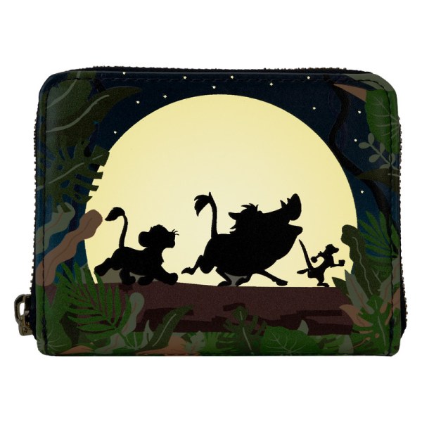 Hakuna Matata silhouet Zip rond The Lion King 30e verjaardag - DISNEY LOUNGEFLY