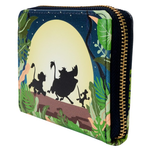 Hakuna Matata silhouet Zip rond The Lion King 30e verjaardag - DISNEY LOUNGEFLY