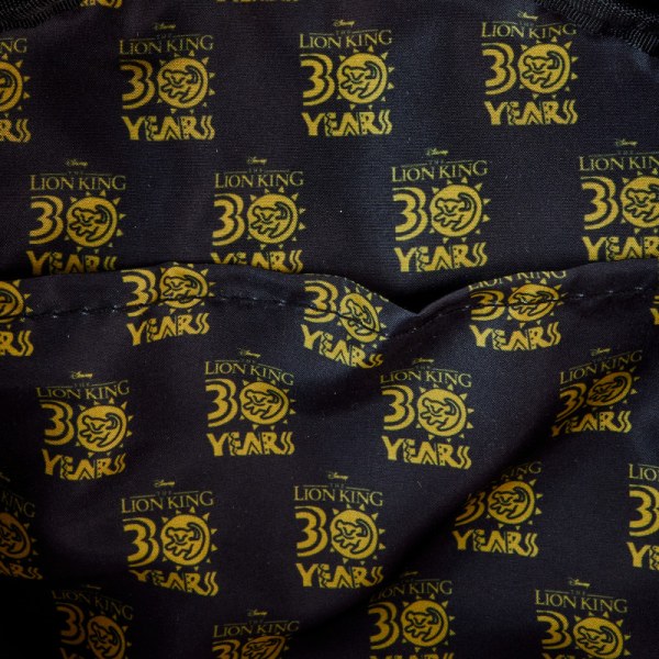 The Lion King 30e verjaardag silhouet vierkante Mini Rugzak met volledige print van canvas - DISNEY LOUNGEFLY