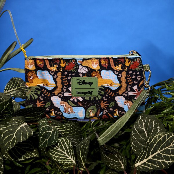 Polsbandje met ritssluiting van canvas met volledige print The Lion King 30e verjaardag - DISNEY LOUNGEFLY