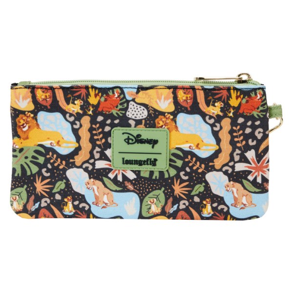 Polsbandje met ritssluiting van canvas met volledige print The Lion King 30e verjaardag - DISNEY LOUNGEFLY