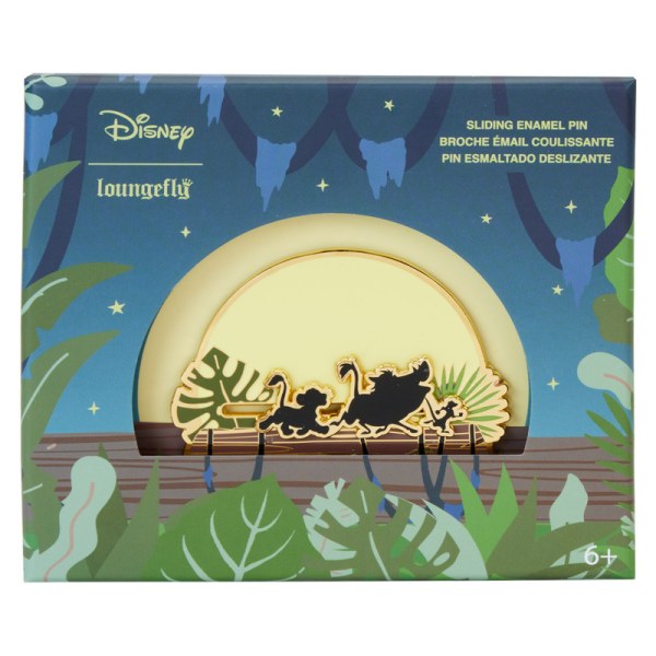 Hakuna Matata silhouet verzameldoos schuifpin The Lion King 30e verjaardag - DISNEY LOUNGEFLY