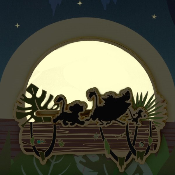 Hakuna Matata silhouet verzameldoos schuifpin The Lion King 30e verjaardag - DISNEY LOUNGEFLY