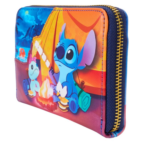 Stitch Camping Cuties Zip met Rits Rondom - DISNEY LOUNGEFLY
