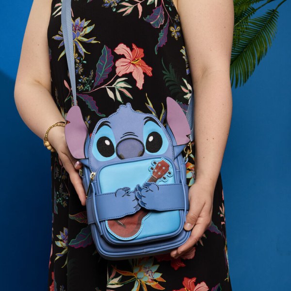 Stitch Camping Cuties Crossbuddies® Cosplay Schoudedtas met muntzakje - DISNEY LOUNGEFLY