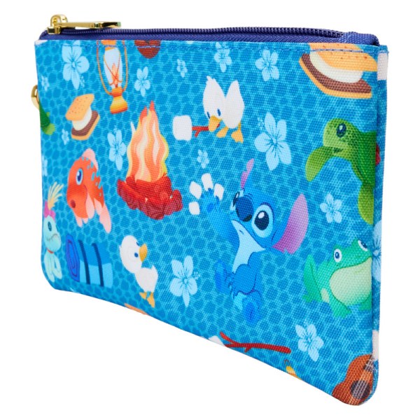 Stitch Camping Cuties Nylon etui met print - DISNEY LOUNGEFLY