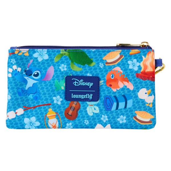 Stitch Camping Cuties Nylon etui met print - DISNEY LOUNGEFLY