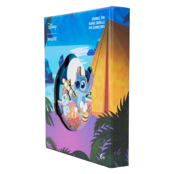 Stitch Camping Cuties Pin verzameldoos - DISNEY LOUNGEFLY