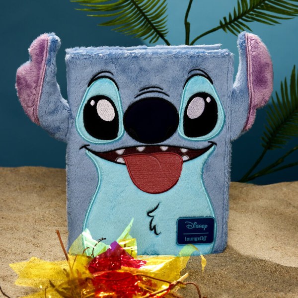 Stitch Plush Cosplay Hervulbaar Kantoorartikelen Journal - DISNEY LOUNGEFLY