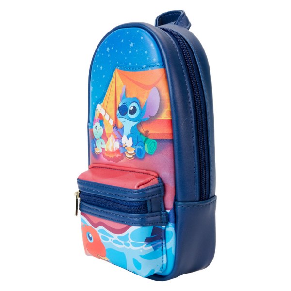 Stitch Camping Cuties Mini Rugzak Pennenkoker - DISNEY LOUNGEFLY