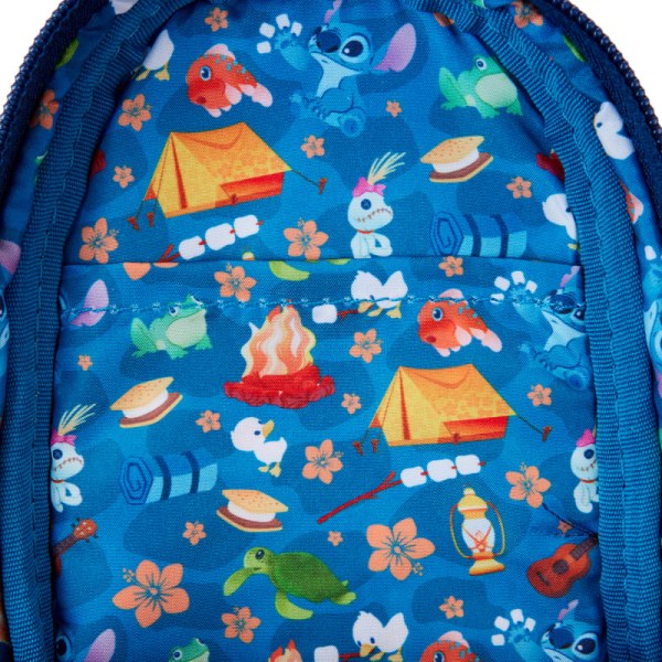 Stitch Camping Cuties Mini Rugzak Pennenkoker - DISNEY LOUNGEFLY