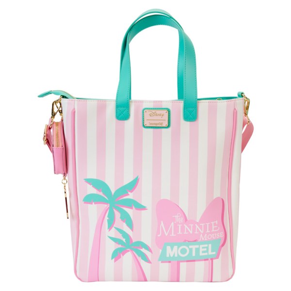 Totebag met portemonnee Minnie Mouse-stijl vakantie bij het zwembad - DISNEY LOUNGEFLY