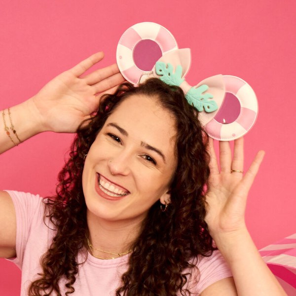 Minnie Muis vakantiestijl Haarband aan het zwembad - DISNEY LOUNGEFLY