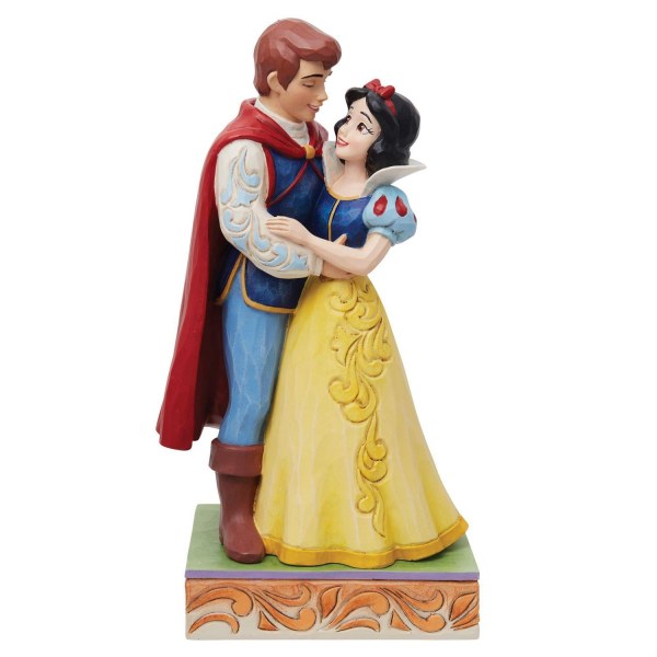 SNEEUWWITJE & PRINS [GESIGNEERD DOOR JIM SHORE] - DISNEY TRADITIONS