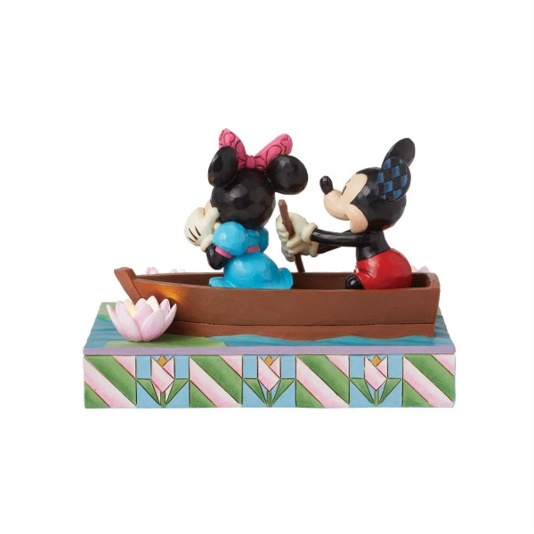 Mickey & Minnie LED Love Roeiboot - Disney Traditions
