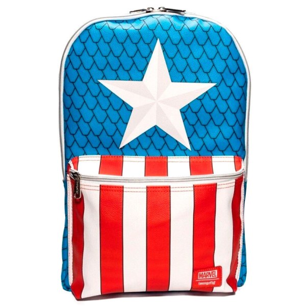 Captain America rugzak met pin - Marvel Loungefly