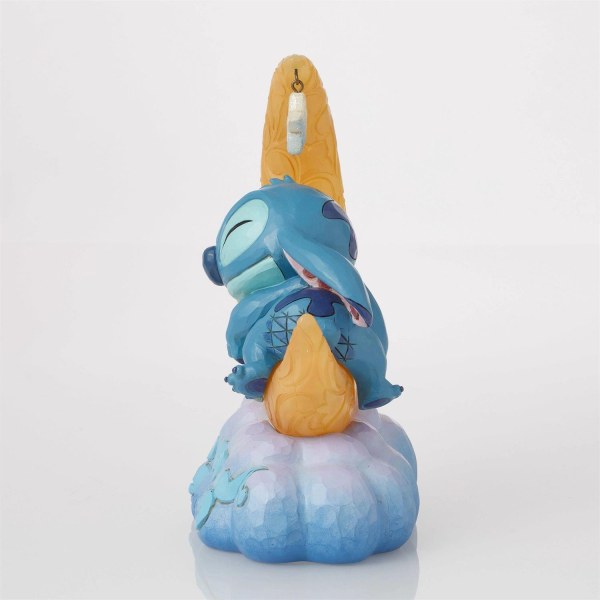 Stitch & Scrump op LED-maan - Disney Traditions Stitch