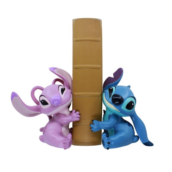 Stitch & Angel Boekensteunen - Disney Showcase Stitch