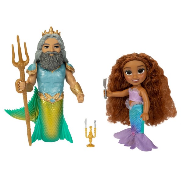Ariel + Triton pop 15cm - Disney De Kleine Meermin
