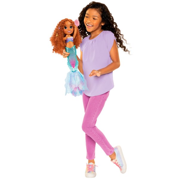 Ariel pop 38cm geluid - Disney De Kleine Meermin