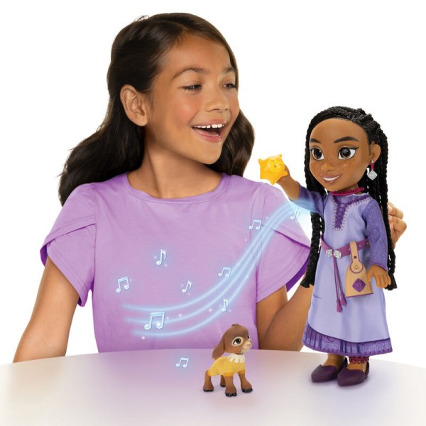 Asha pop 38cm geluid - Disney Wish