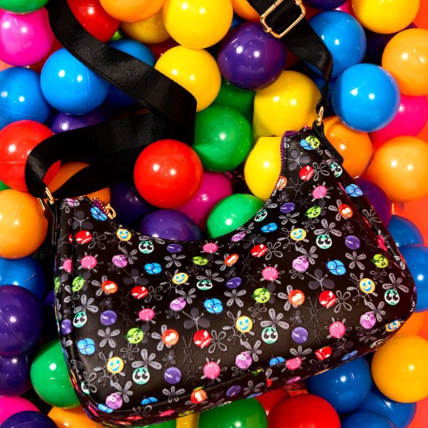 Inside Out 2 Core Memories Schoudedtas met all-over print - DISNEY LOUNGEFLY
