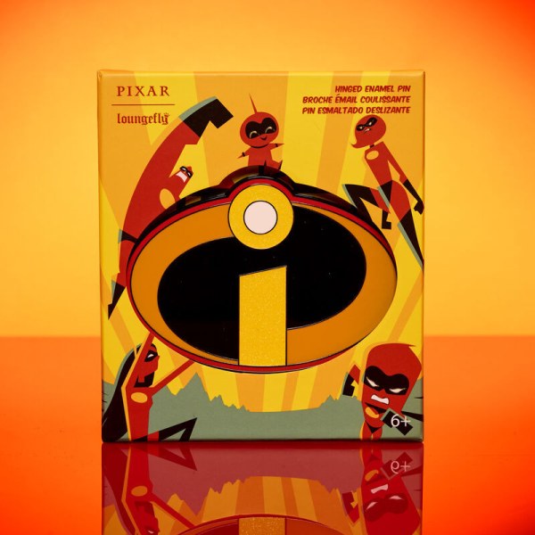 The Incredibles 20e verjaardag Collector Box scharnierende pin - DISNEY LOUNGEFLY