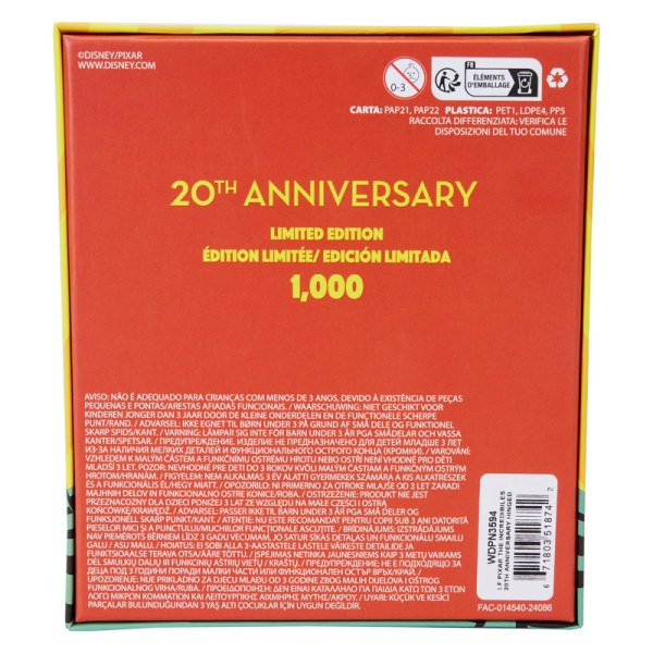 The Incredibles 20e verjaardag Collector Box scharnierende pin - DISNEY LOUNGEFLY