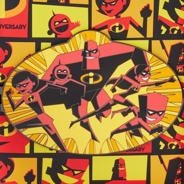 The Incredibles 20e verjaardag Collector Box scharnierende pin - DISNEY LOUNGEFLY