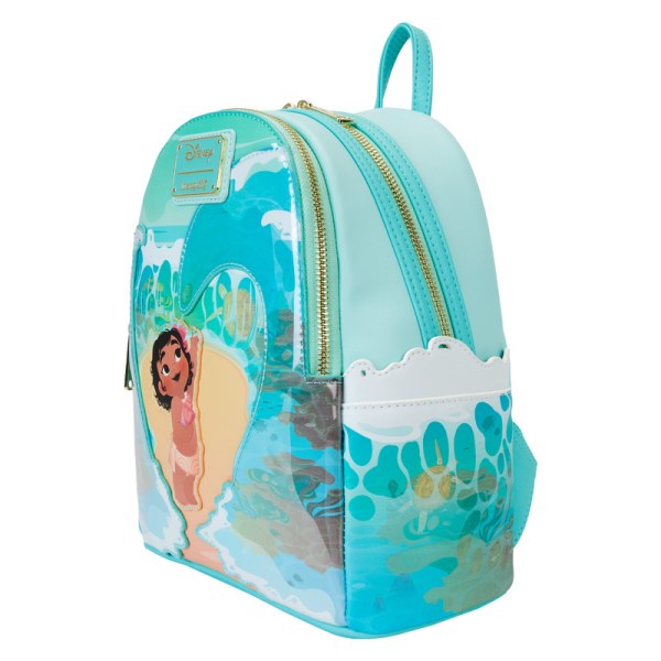 Jonge Vaiana in mini- Rugzak met oceaangolven - DISNEY LOUNGEFLY