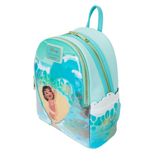 Jonge Vaiana in mini- Rugzak met oceaangolven - DISNEY LOUNGEFLY